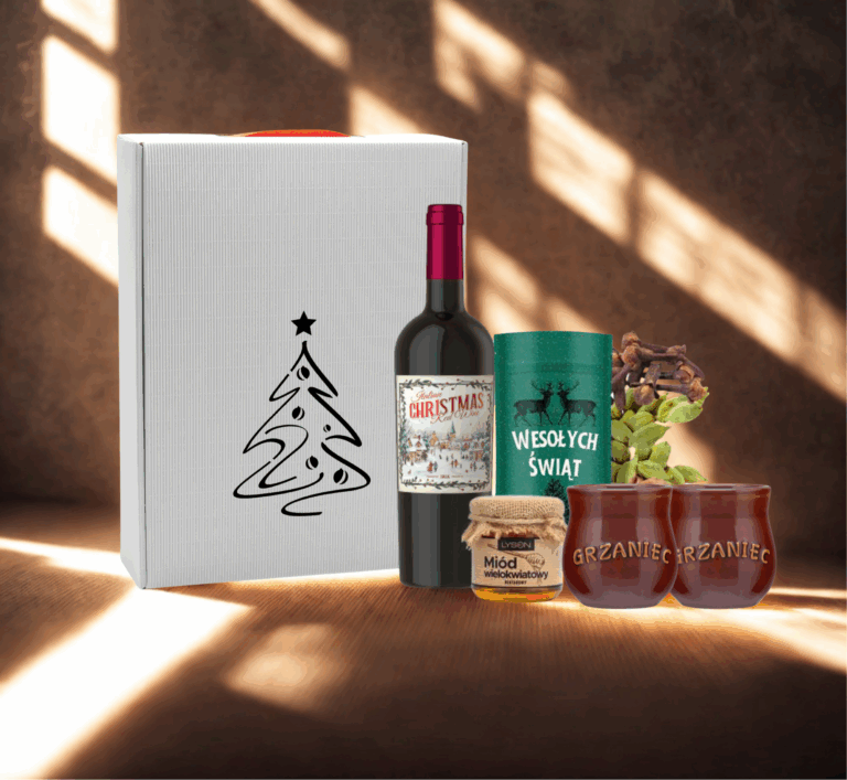Zestaw Prezentowy - GRZANE WINO ZRÓB TO SAM+KUBKI KAMIONKOWE