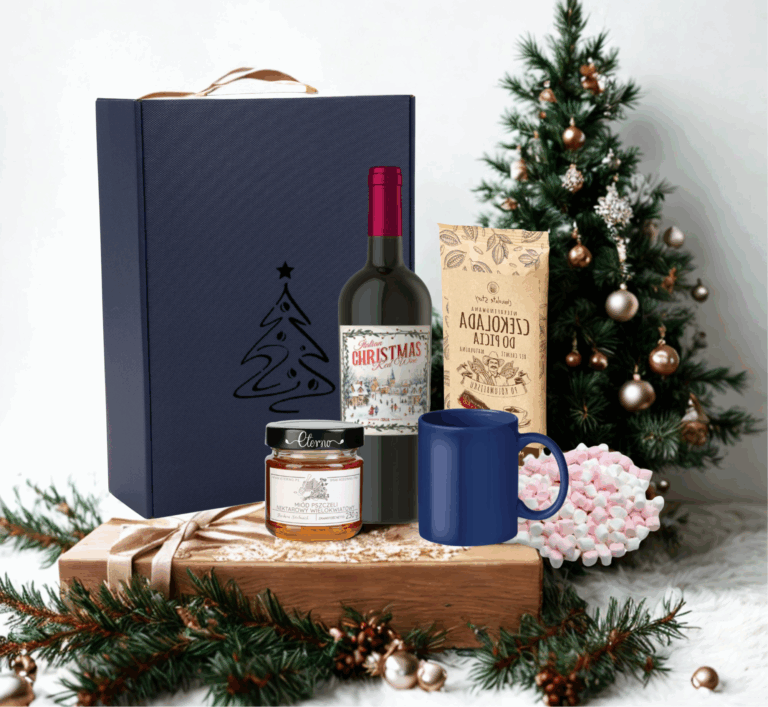 Zestaw Świąteczno Prezentowy - GORĄCA CZEKOLADA + KUBEK